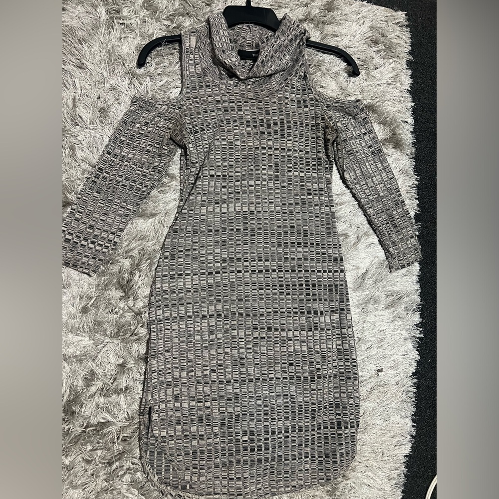 Hype Small Gray women Dress Solders opened